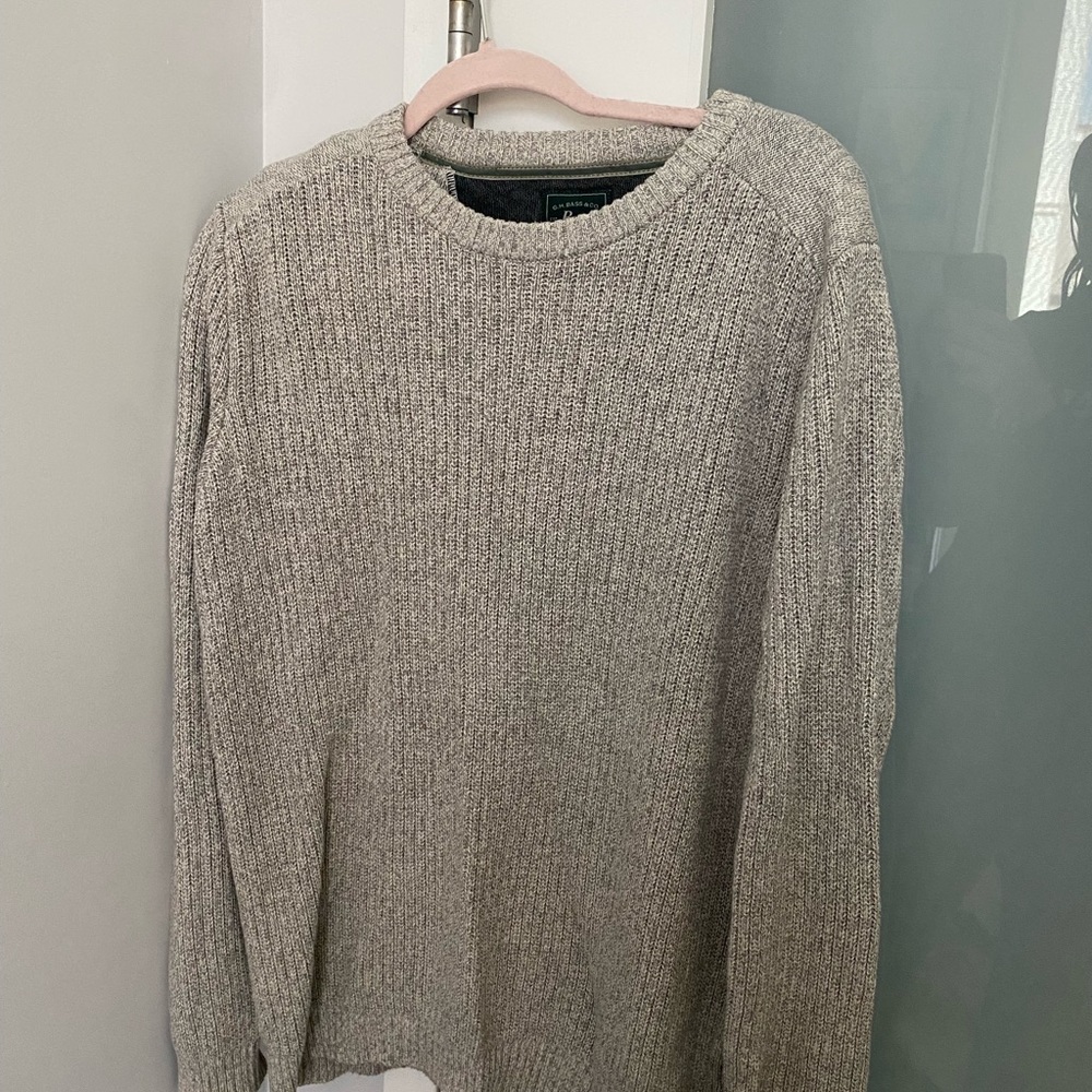 Oversized grey sweater